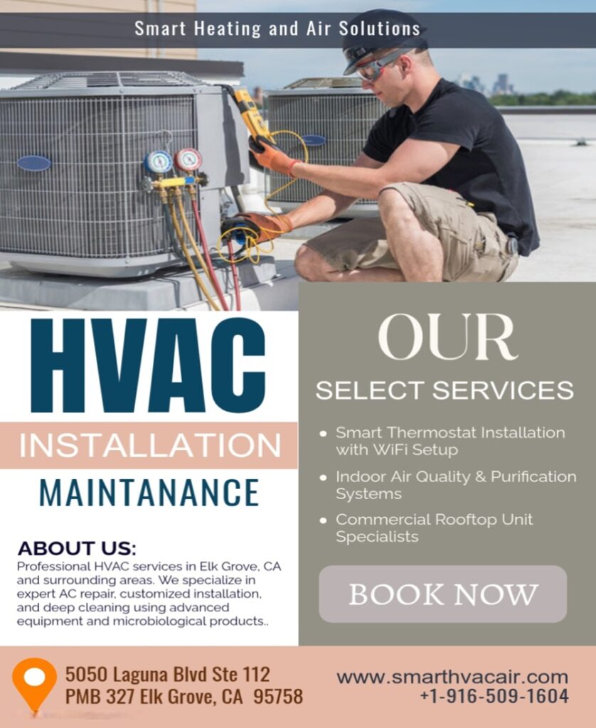 hvac installation elk grove